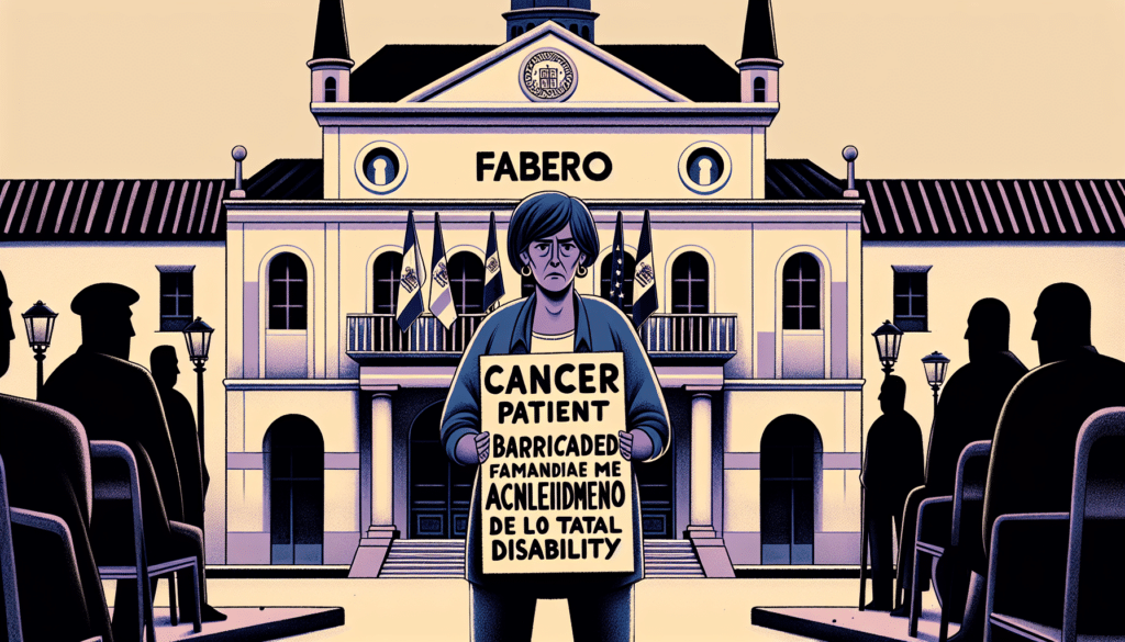 Paciente de cáncer reclama justicia: Se atrinchera en el Ayuntamiento de Fabero exigiendo su reconocimiento de invalidez total 10