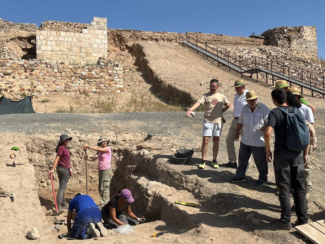 Excavaciones del Parque Arqueológico de Alarcos