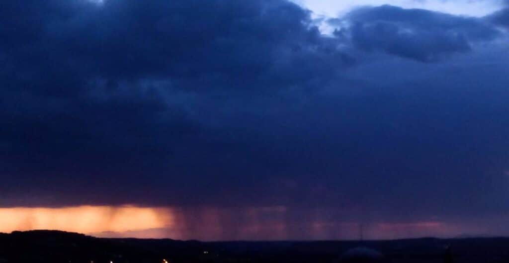 Albacete estará este miércoles aviso amarillo por lluvias y tormentas