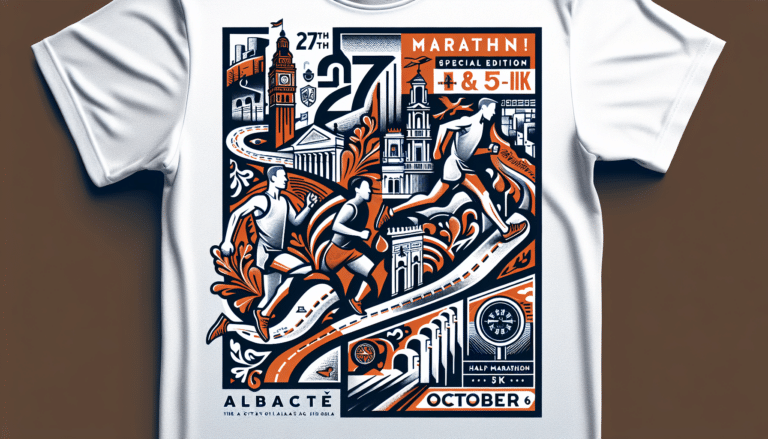 Albacete presenta la camiseta conmemorativa de su XXVII Media Maratón y su carrera 5K que se disputarán el 6 de octubre