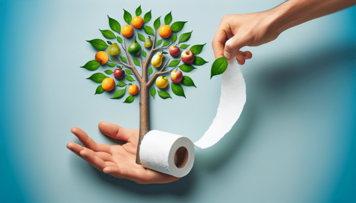 Así es como he reutilizado el último trozo de papel higiénico para convertirlo en un nuevo árbol frutal