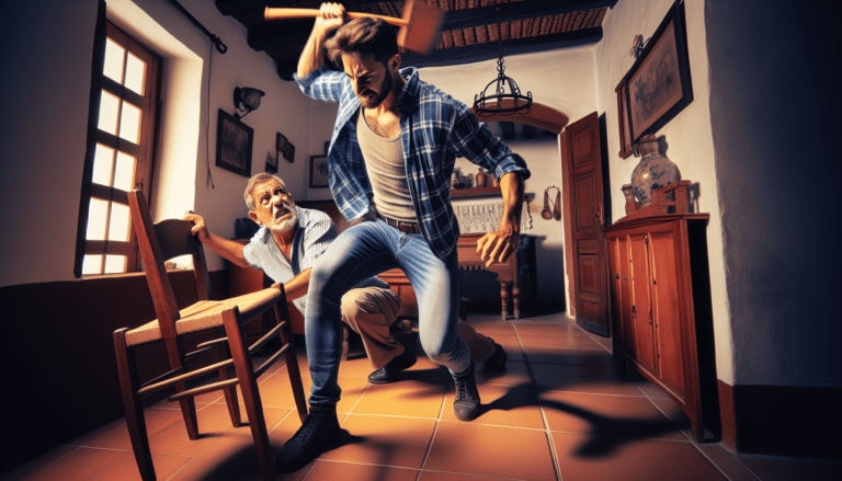 Un detenido por agredir a otro con una silla en una vivienda de Tomelloso