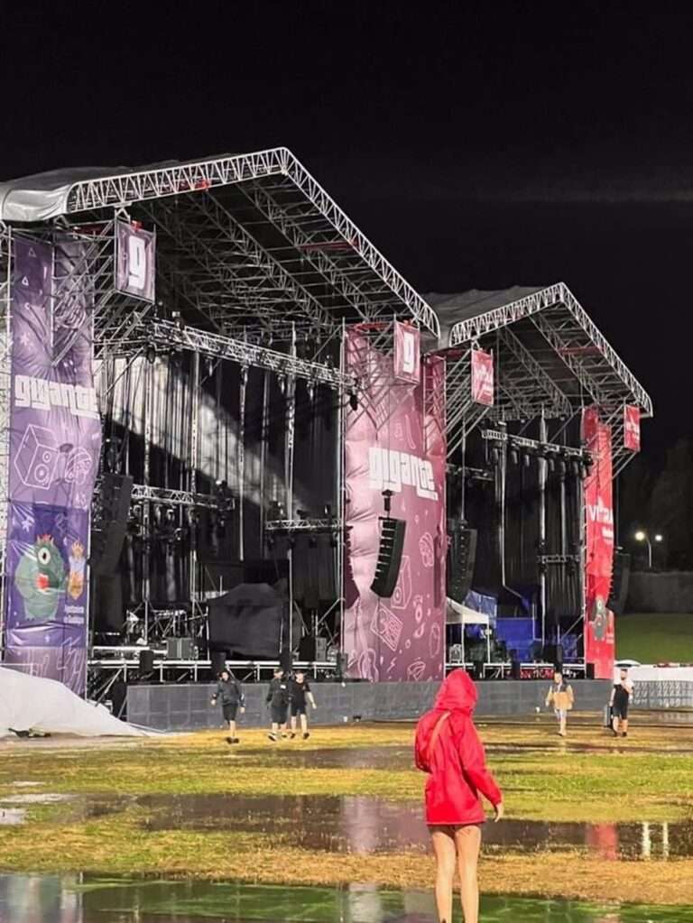 El Festival Gigante en Guadalajara cancela su jornada de este sábado por la evolución desfavorable de la lluvia