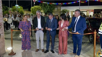 El Vicepresidente Cuarto de la Diputación Inaugura la Feria y Fiestas de Santa Cruz de Mudela