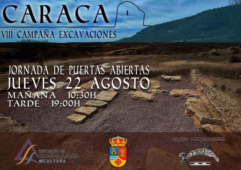 El yacimiento romano de Caraca, en Driebes, abre sus puertas este jueves para ofrecer visitas guiadas