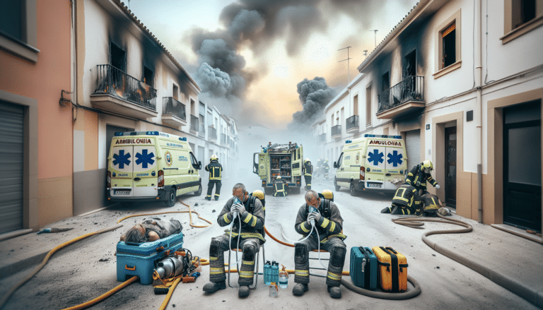 Extinguido un incendio en Albacete que ha dejado a dos afectados por inhalación de humo