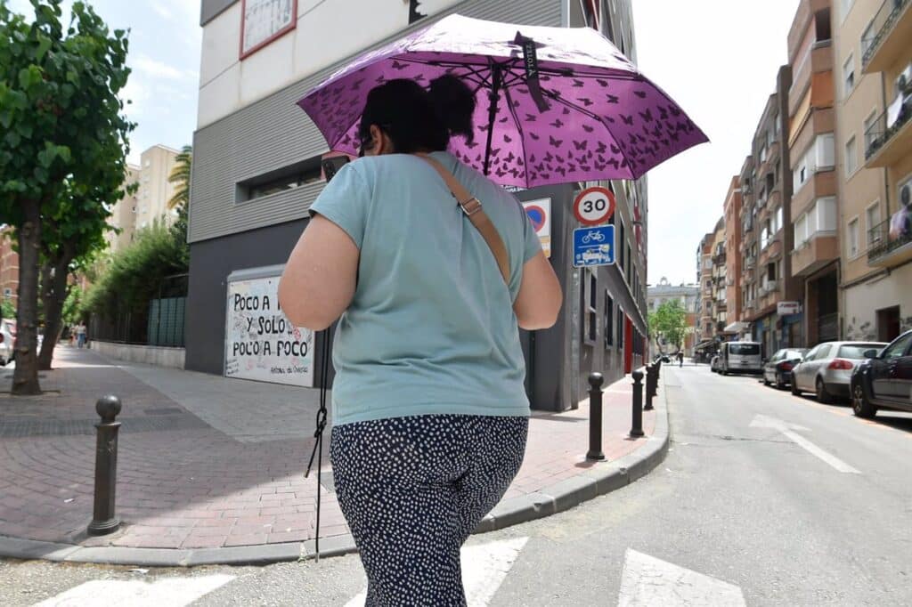 Hasta 59 estaciones de Aemet registraron 40ºC o más este domingo y Minas de Almadén (Ciudad Real) llegó a las 42,4ºC