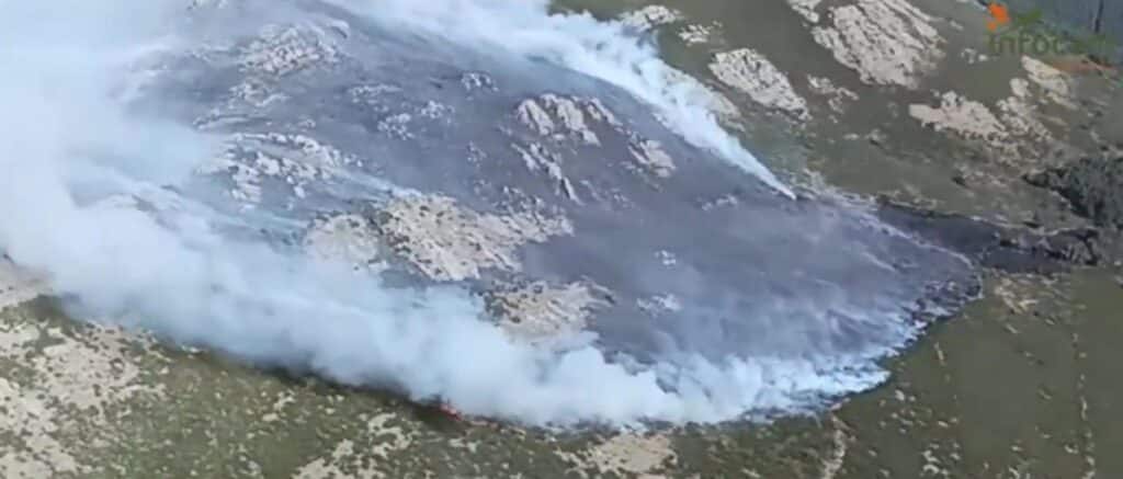 Controlado el incendio de Cantalojas (Guadalajara)