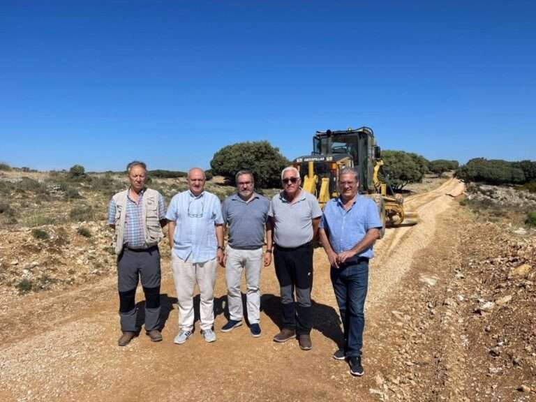 La Junta mejora 5,5 kilómetros de caminos rurales en Zaorejas (Guadalajara)