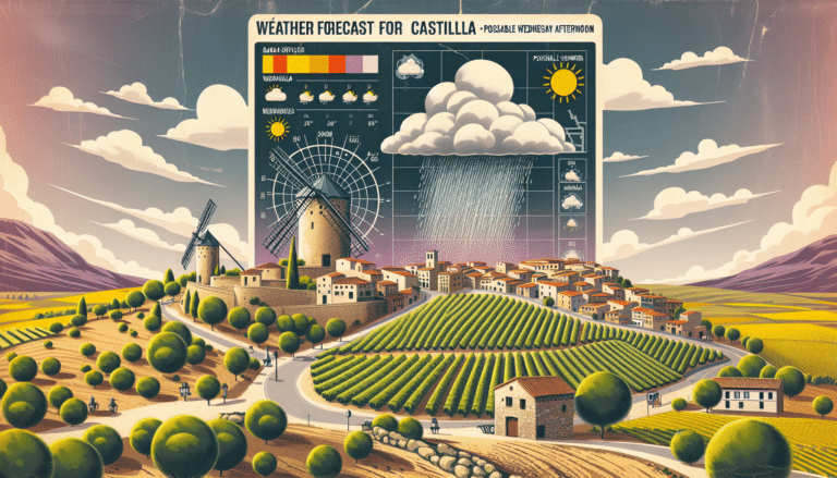 Previsión meteorológica para este miércoles en Castilla-La Mancha: posibles chubascos a partir de la tarde