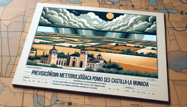 Previsión meteorológica para este domingo en Castilla-La Mancha: probables chubascos y tormentas por la tarde