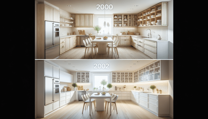La sorprendente reforma sin obras de una cocina de los 2000 en una mucho más luminosa, minimalista y con estilo