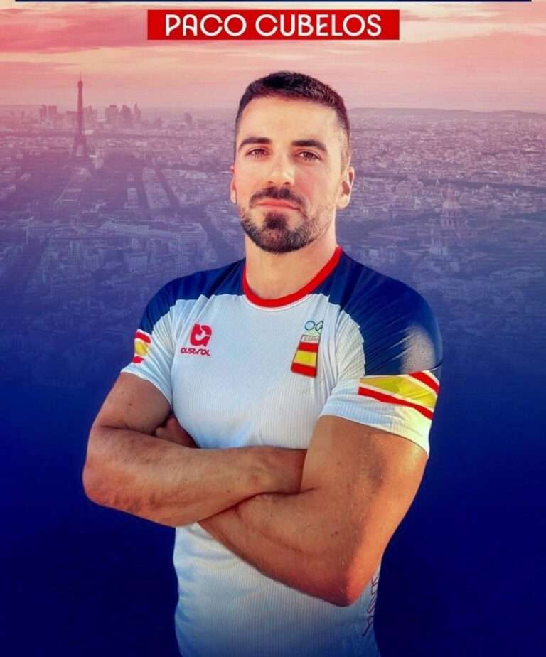 El palista Paco Cubelos será homenajeado por la ciudad de Talavera en reconocimiento a su gran actuación en París 2024