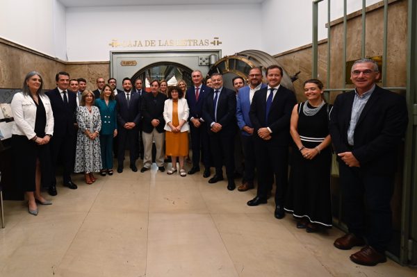 Alcalde de Toledo en la presentación