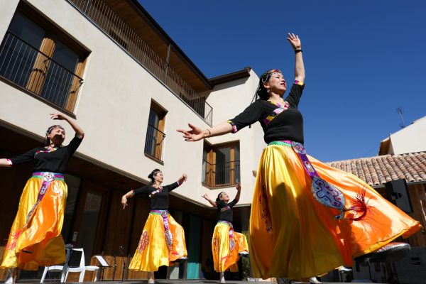 Ana Pérez y participantes