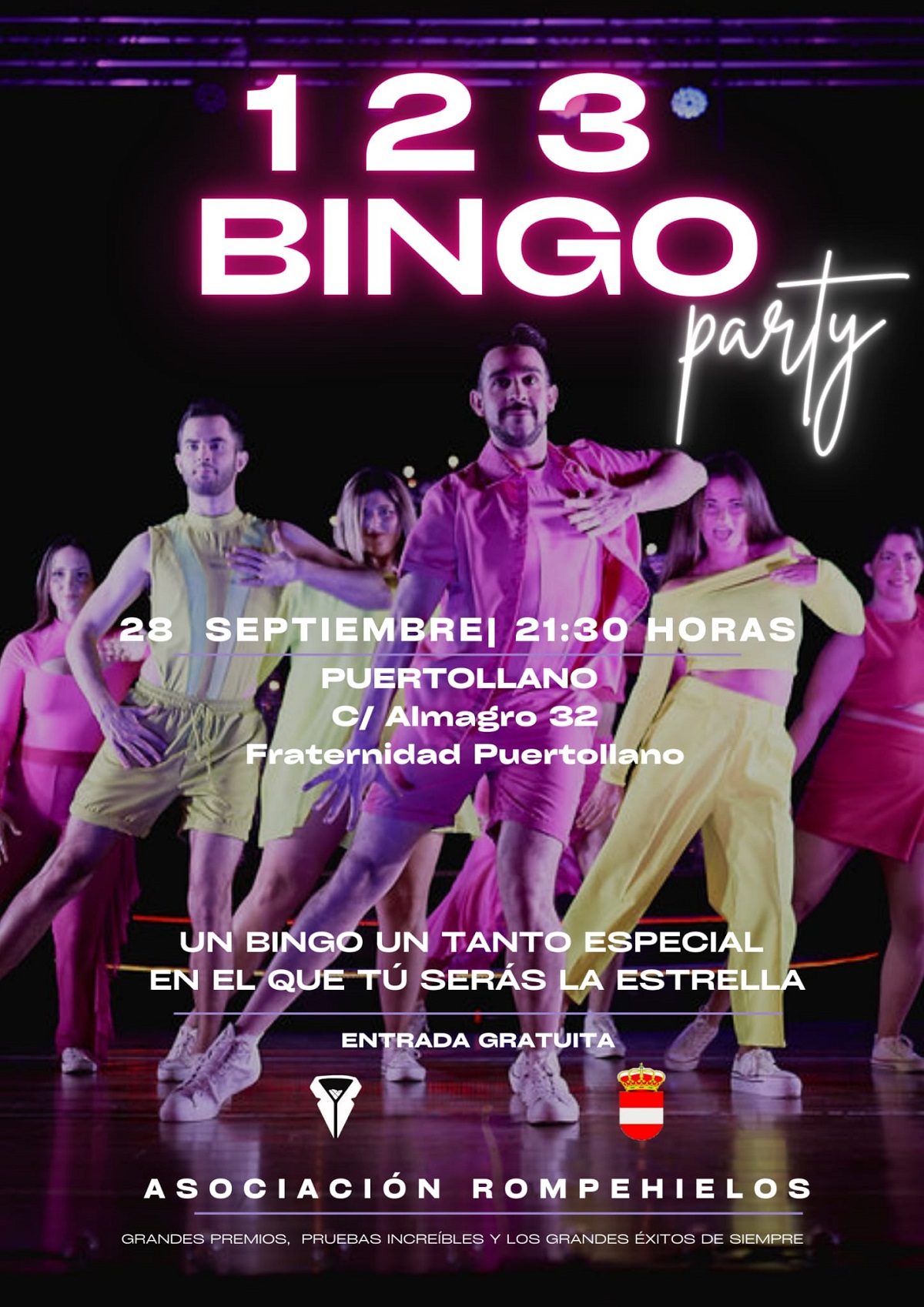 Bailando y Jugando con el '1,2,3 Bingo' Este Sábado en la Plaza de Fraternidad 2