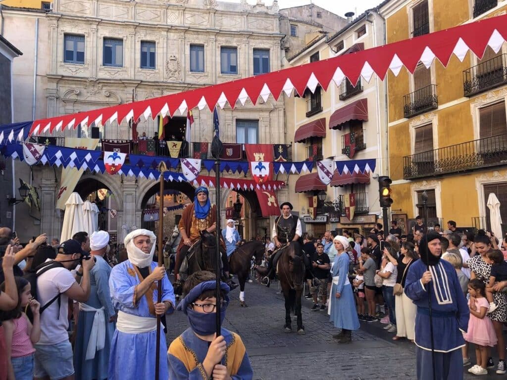 El Casco conquense sufrirá cortes de tráfico este fin de semana por la celebración de Cuenca Histórica