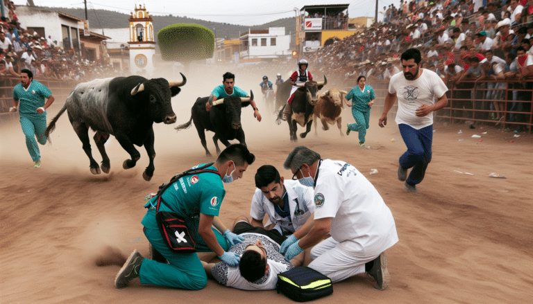 Dos corredores han tenido que ser atendidos en el encierro de Guadalajara tras ser arrollados por los toros