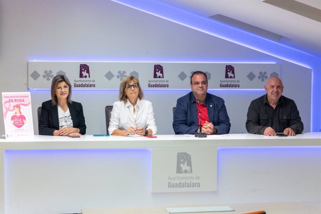 Escaparates de Guadalajara se teñirán de rosa para contribuir a la prevención del cáncer