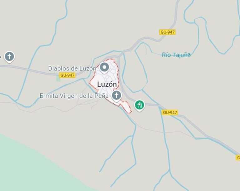 Muere un motorista tras colisionar con un turismo en Luzón (Guadalajara)