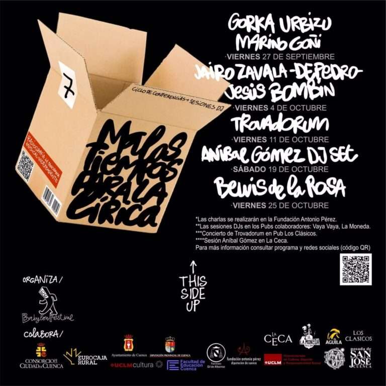 Gorka Urbizu, Bewis De la Rosa o Aníbal Gómez, en el ciclo 'Malos Tiempos para la Lírica' en Cuenca desde el viernes
