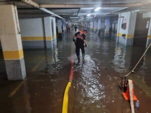 Guadalajara registra una veintena de incidencias por inundaciones a causa de las tormentas