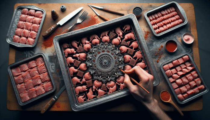 Nunca hubiera imaginado que podría crear con las bandejas de la carne estos elegantes joyeros