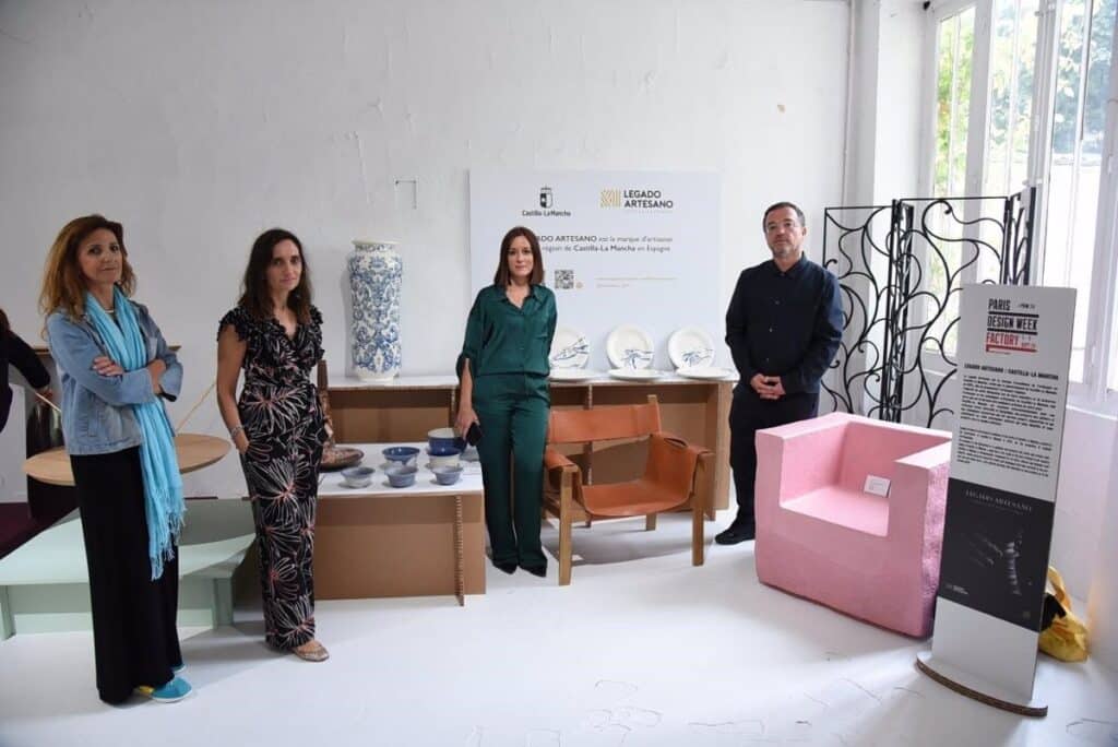 'Legado Artesano' muestra 21 piezas de ocho artesanos de C-LM en la París Design Week