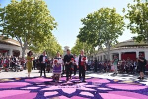 Más de 25.000 personas tributan con flores a la Virgen de los Llanos de Albacete