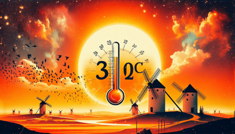 Previsión meteorológica para este domingo en Castilla-La Mancha: subida de las temperaturas hasta los 32ºC