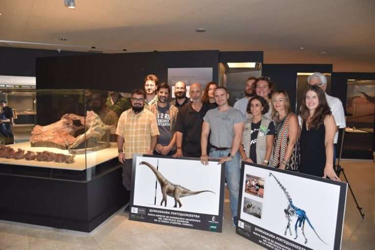 VÍDEO: Qunkasaura, un inmigrante asiático que se une al Lohuecotitan para formar nuevo grupo de dinosaurios en Cuenca