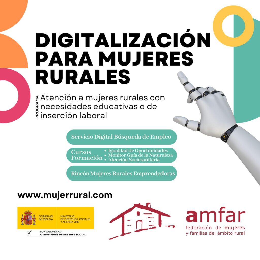 AMFAR abre el plazo para actividades formativas gratuitas dirigidas a mujeres rurales 2