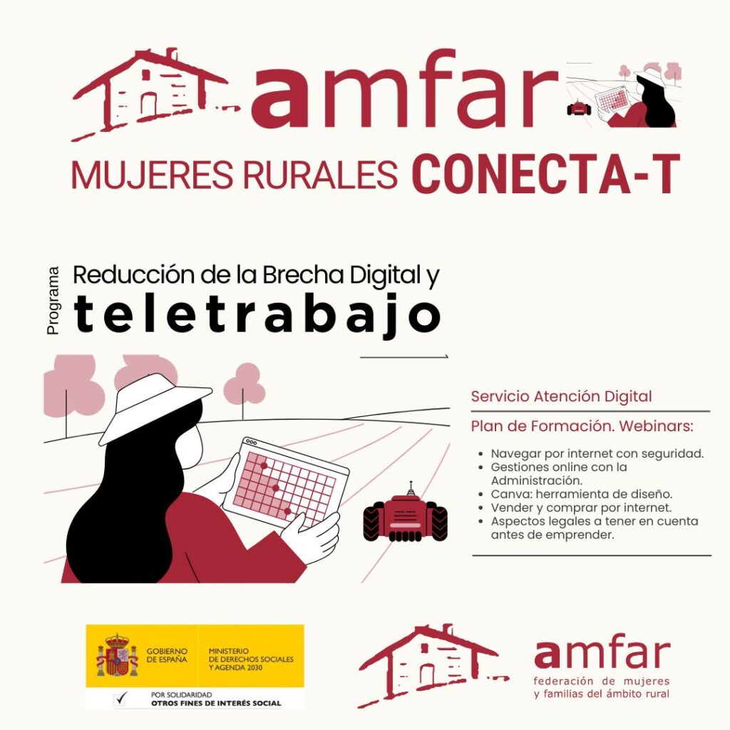 AMFAR abre el plazo para actividades formativas gratuitas dirigidas a mujeres rurales 1