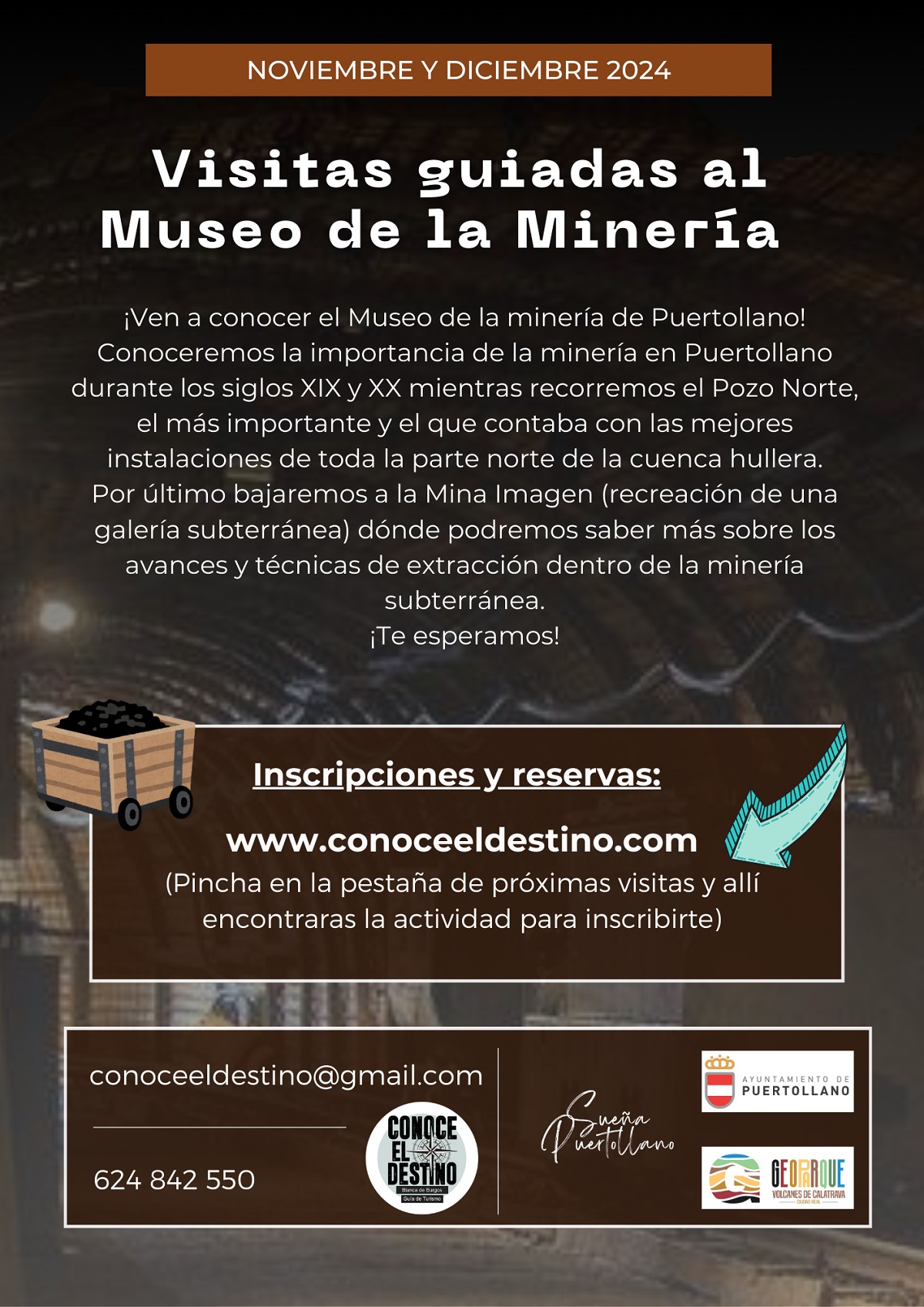 Éxito rotundo: El Museo de la Minería agota entradas para todas las visitas guiadas en noviembre y diciembre 5