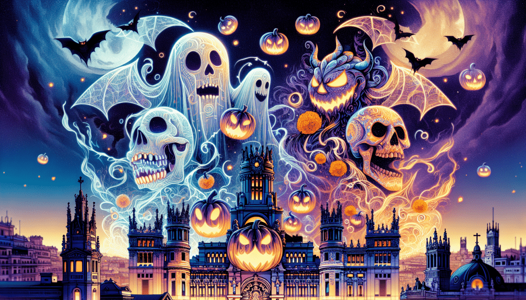 Espectros y Calaveras: La Fusión de Halloween y Noche de Muertos en el Corazón de Madrid 5