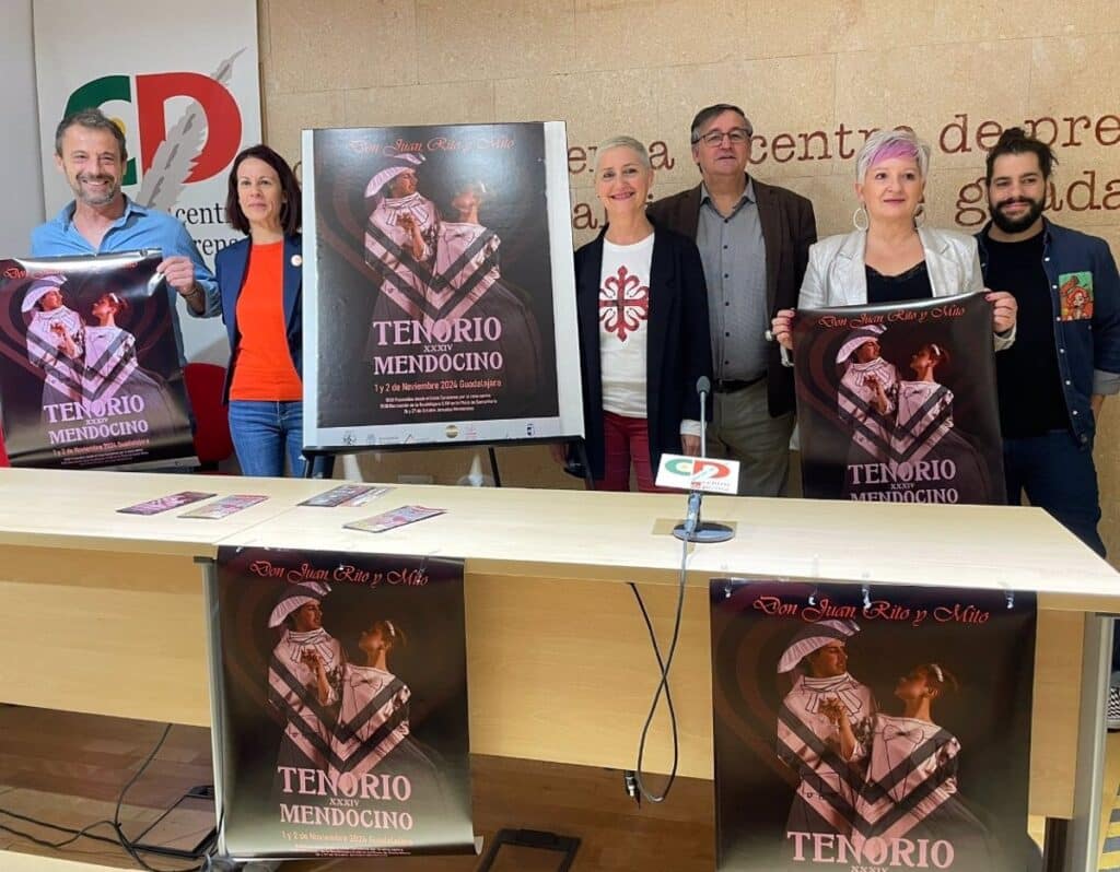 Don Juan Tenorio volverá a recorrer las calles de Guadalajara los días 1 y 2 de noviembre en el XXIV Tenorio Mendocino