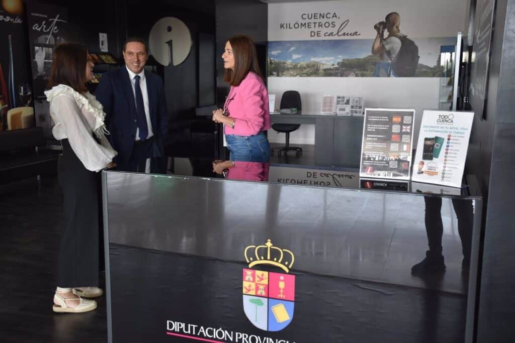 El 40% de los visitantes atendidos en la Oficina de Turismo del AVE de la Diputación de Cuenca son internacionales