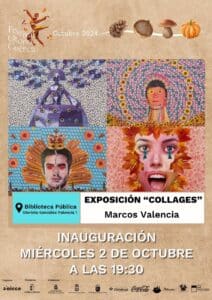 Este jueves llega a la Biblioteca Pública del Estado en Cuenca la exposición 'Collages' de Marcos Valencia