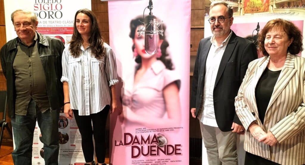 Una "extravagante", contemporánea y "excitante" 'La dama duende', ambientada en los 50 y la radio, visita Toledo