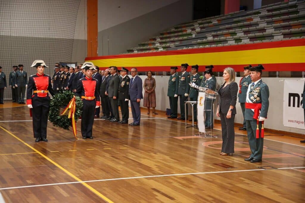 La Guardia Civil celebra su patrona en C-LM destacando el "vigor, firmeza y coraje" de los agentes y sus familias