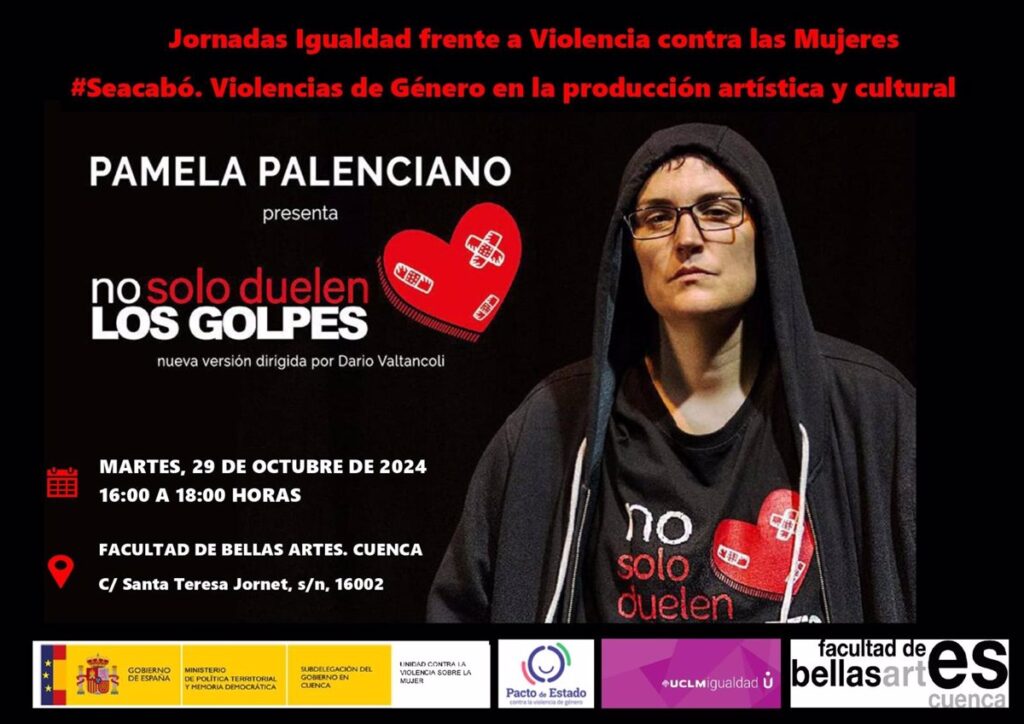 Mabel Lozano o Pamela Palenciano participan este martes en Cuenca en unas jornadas sobre violencia contra la mujer