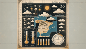 Previsión meteorológica para este viernes en Castilla-La Mancha: intervalos nubosos y temperaturas sin cambios