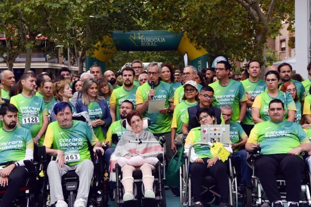 Toledo celebra la 'Carrera Solidaria contra la ELA' de Fundación Eurocaja Rural con 4.500 participantes