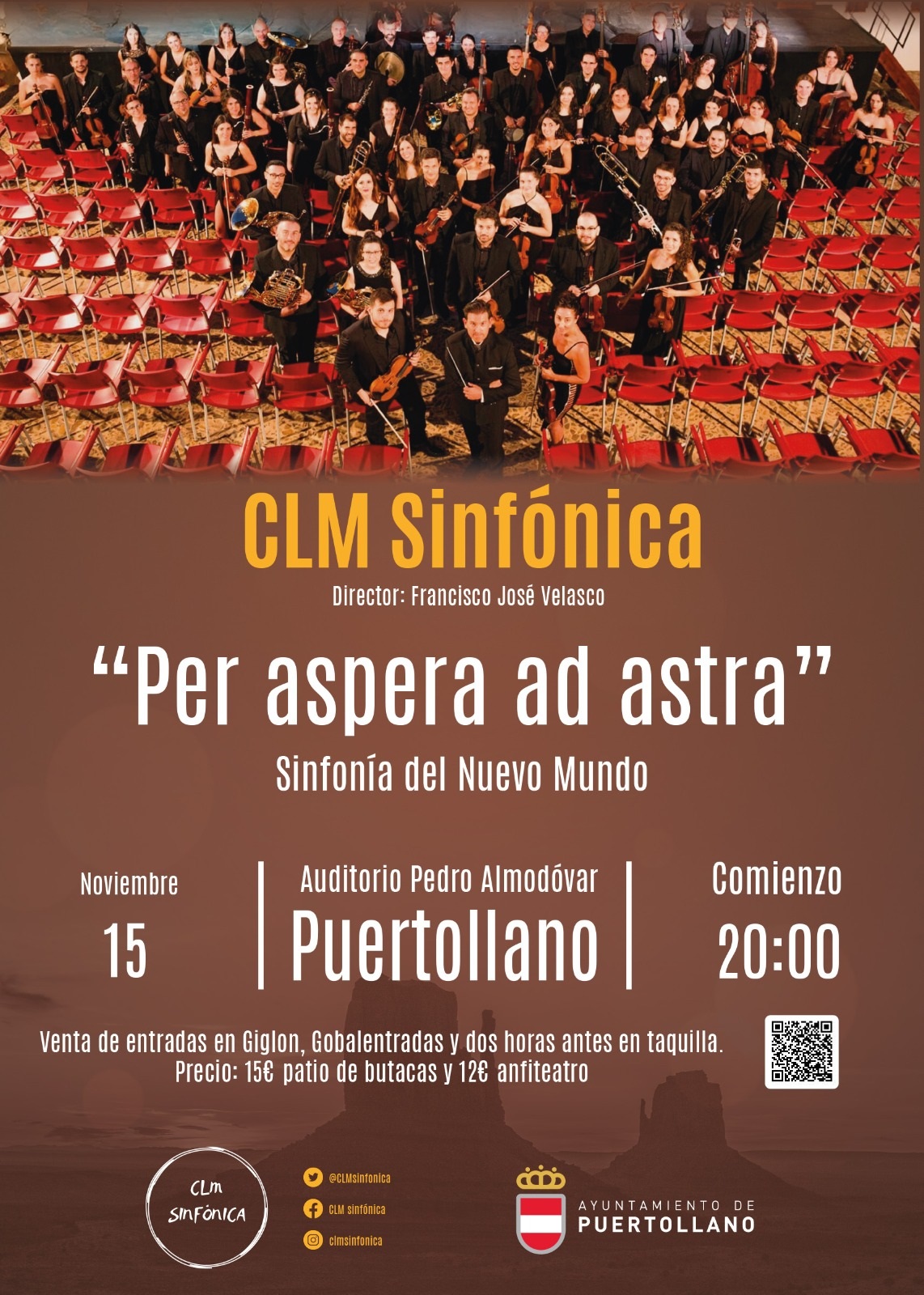 La CLM Sinfónica presenta una velada inolvidable con la Sinfonía del Nuevo Mundo y el Capricho de Tchaikovsky el 15 de noviembre 1