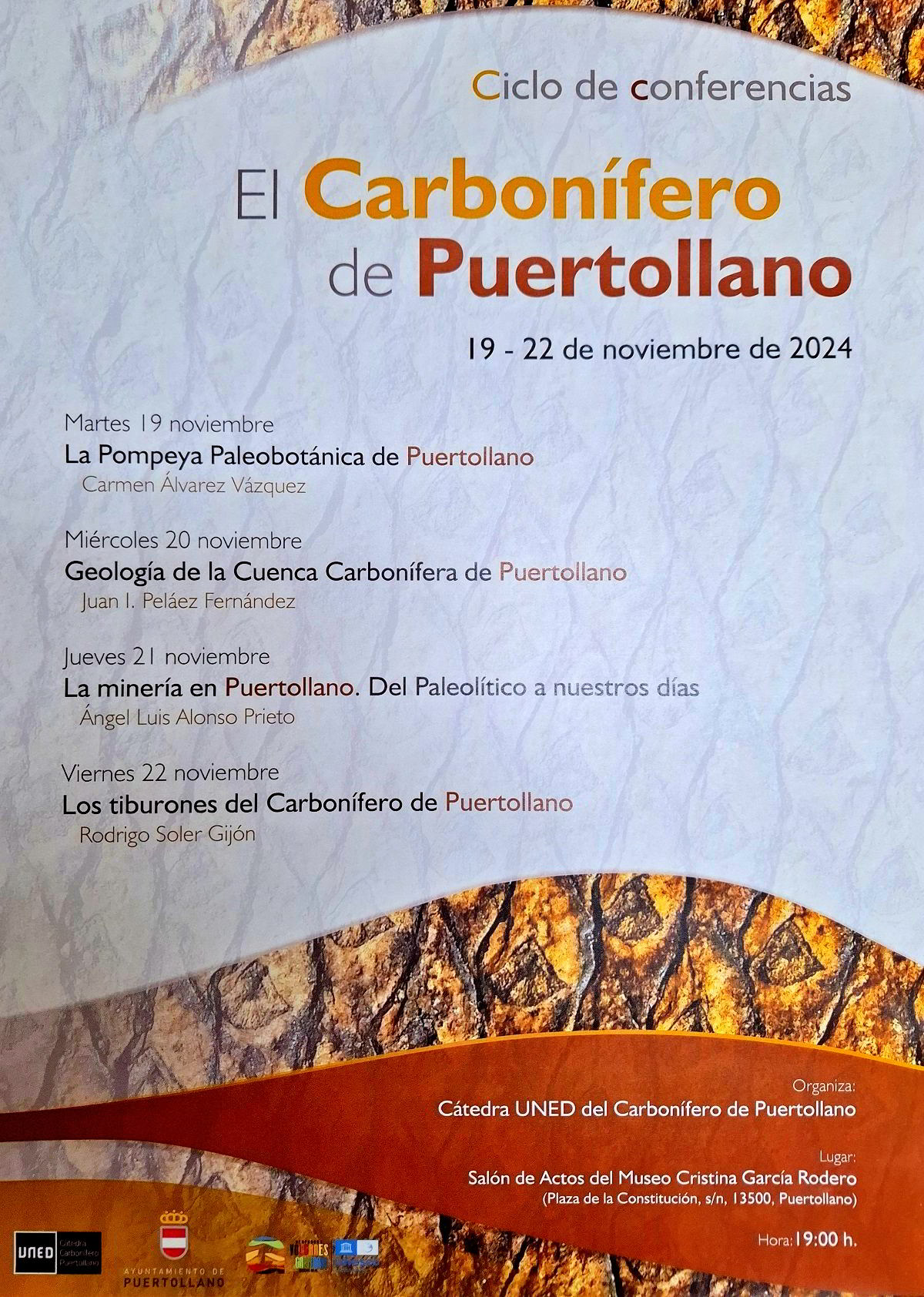 Ciclo de Conferencias Destaca la Importancia Científica del Carbonífero en Puertollano 1