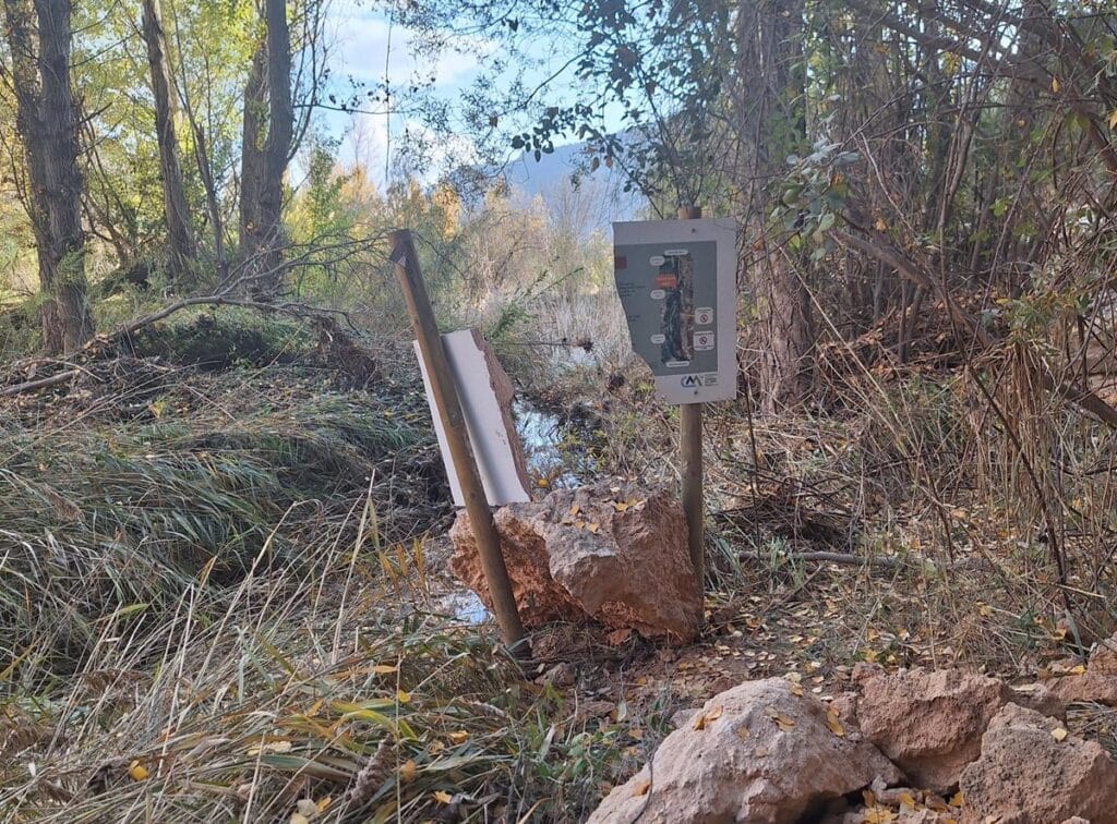 Decretan el cierre temporal del Monumento Natural de las Chorreras del Cabriel por los daños ocasionados por la DANA