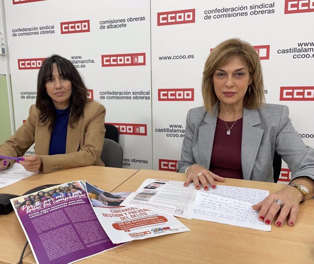 CCOO C-LM presenta su campaña con motivo del 25N bajo el lema 'Por ti, por mi y por todas mis compañeras'