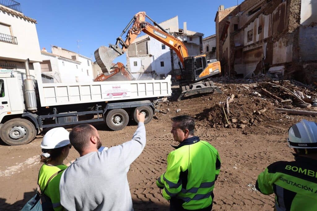 Cinco viviendas han quedado derribadas en Letur y continúa el análisis con arquitectos de Diputación Albacete