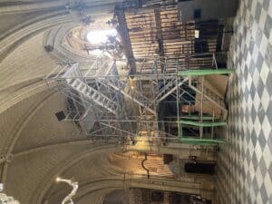 Comienza la restauración de la antesala capitular de la Catedral de Toledo y del retablo de la capilla de San Eugenio