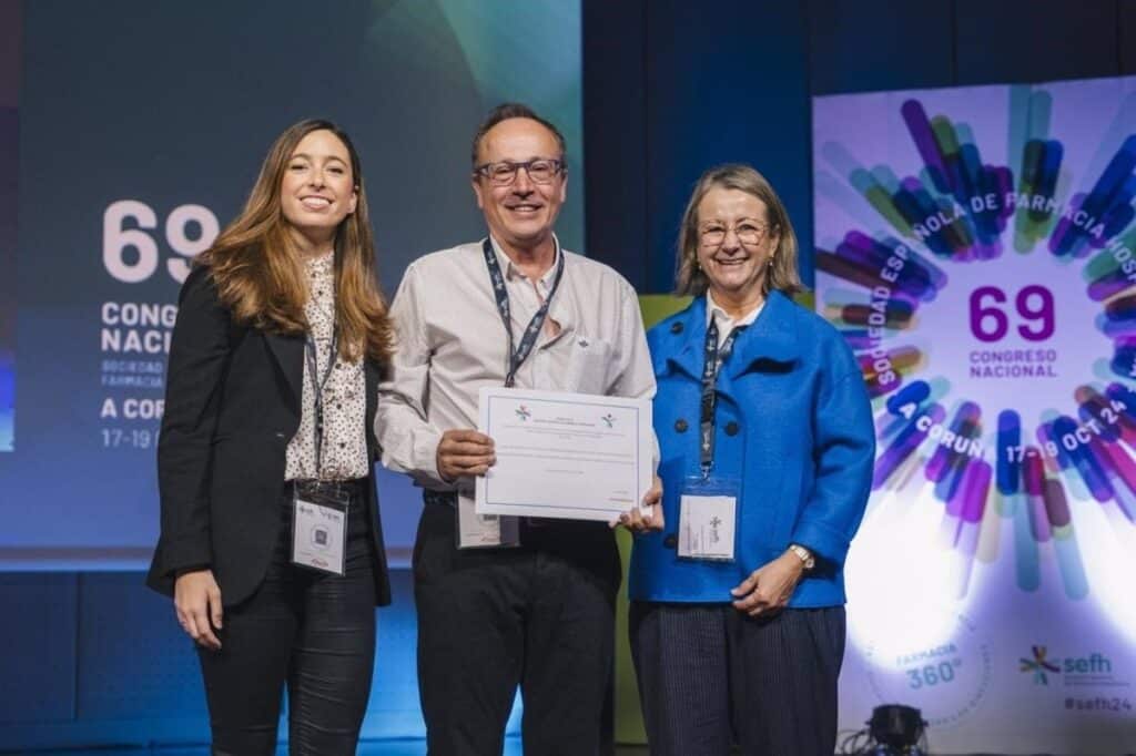 El Hospital de Parapléjicos recibe el premio Sostenibilidad Ambiental y Agenda 2030 en el Congreso de la SEFH